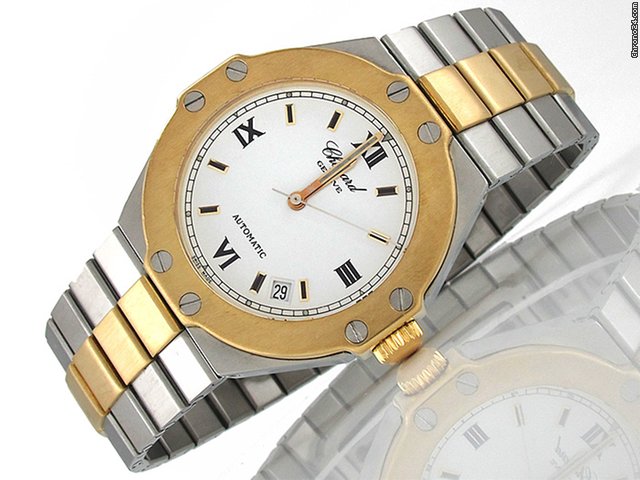 Chopard "ST. MORITZ 26/8301" 37 mm Edelstahl / Gelbgold Automatik
