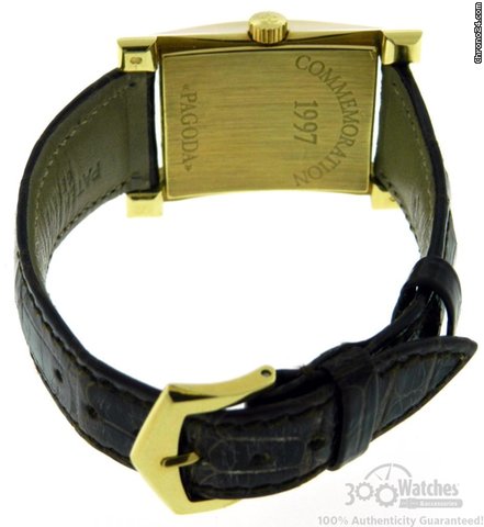 replica Patek Philippe Men's  Commemorative 1997 Pagoda 18K Gold Watch WATCHES 1 