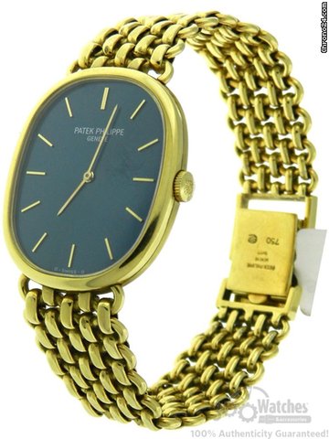 Patek Philippe Men's  Ellipse 3848-1 18K Yellow Gold Manual Mechanical Watch