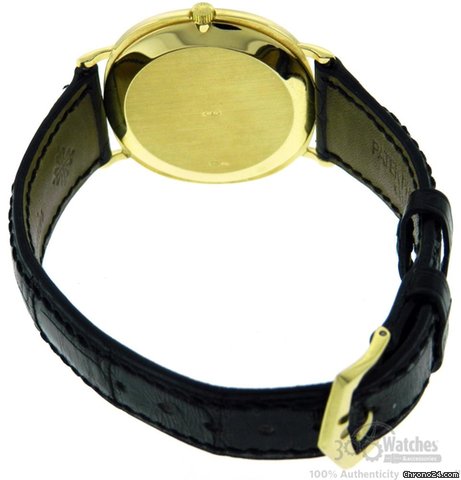 replica Patek Philippe Rare Men's  Calatrava 18K Gold Quartz Watch WATCHES 1 