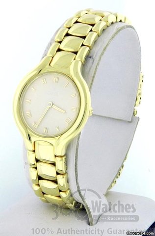 Ebel Beluga Mini 18K Yellow Gold 25mm Quartz Watch
