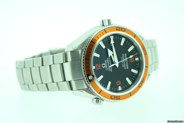 replica Omega Seamaster Planet Ocean 42mm Orange Bezel  2012 WATCHES 1 