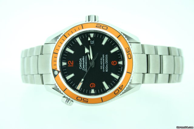 Omega Seamaster Planet Ocean 42mm Orange Bezel  2012