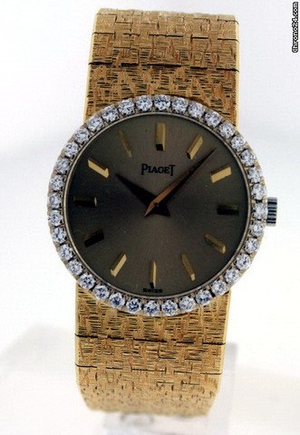 replica Piaget Classique Ladies Diamond Yellow Gold Pre-owned WATCHES 1 