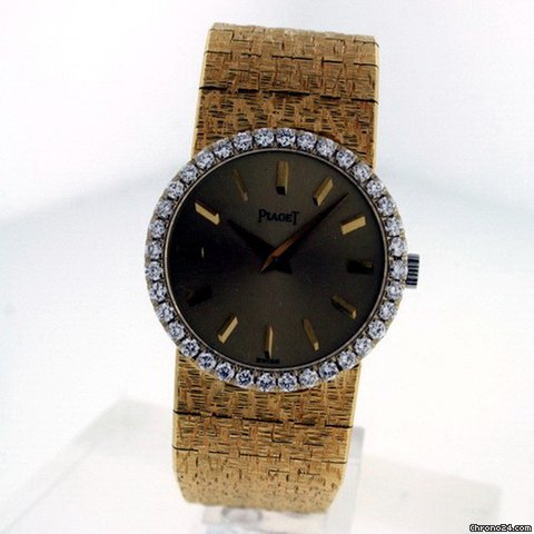 Piaget Classique Ladies Diamond Yellow Gold Pre-owned