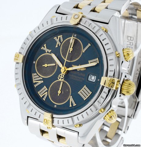 Breitling Crosswind Chronomat Chronograph Automatik Stahl/Gold an Band aus Stahl/Gold Ref.B13355