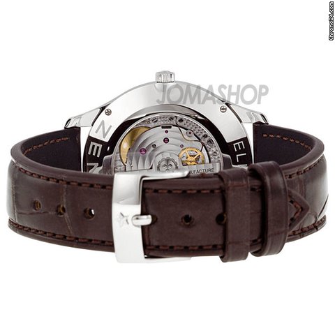 replica Zenith Captain Palladium Fume Brown Aliigator Mens Watch 03.2020.670/22.C498 WATCHES 1 