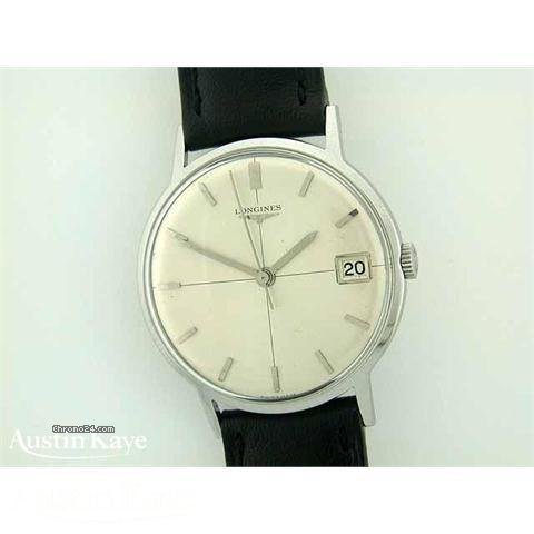 Longines Vintage steel manual on strap