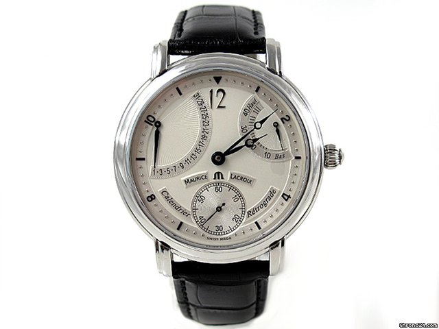 Maurice Lacroix Calendrier Retrograde NEU mit Box und Papieren