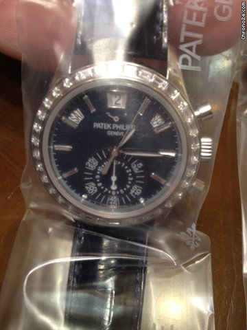 Patek Philippe Annual Calendar chronograph Diamonds