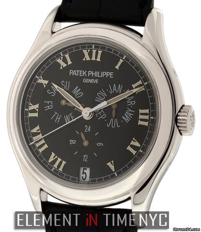Patek Philippe Complications Annual Calendar 18k White Gold 37mm 5035G