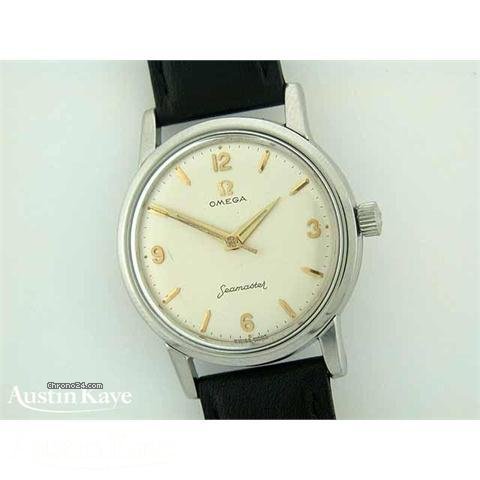 Omega Seamaster steel manual on strap