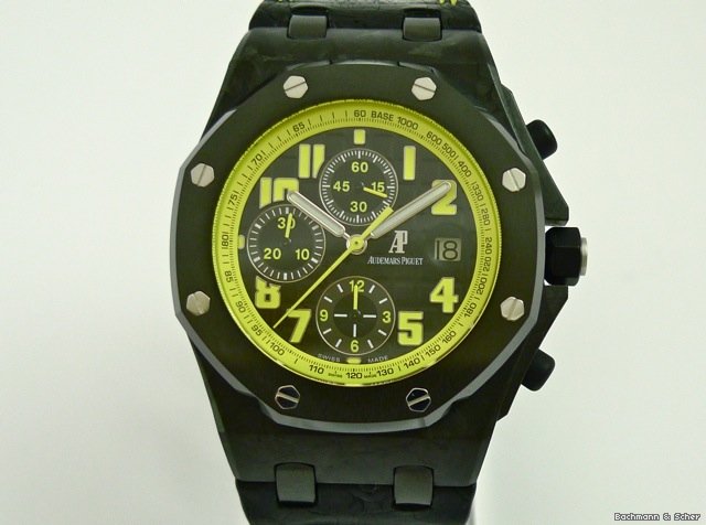 replica Audemars Piguet Royal Oak, Off Shore, Carbon, Bumble Bee WATCHES 1 