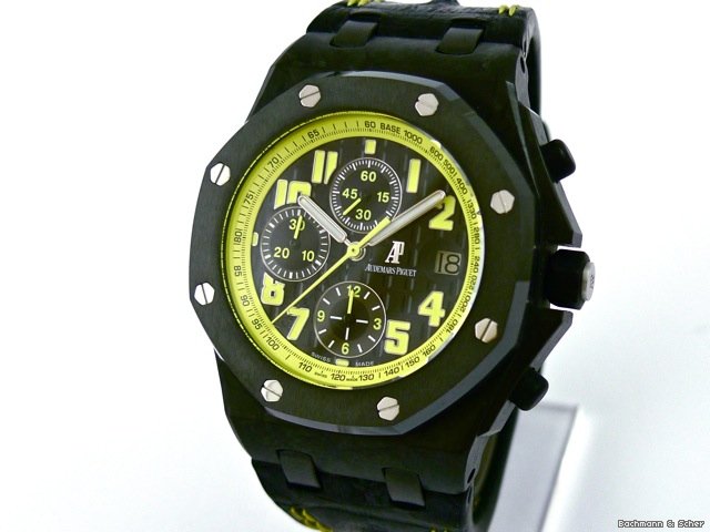 Audemars Piguet Royal Oak, Off Shore, Carbon, Bumble Bee