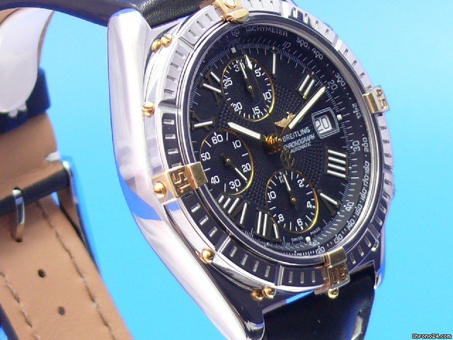 replica Breitling WINDRIDER CROSSWIND STAHL/GOLD WATCHES 1 