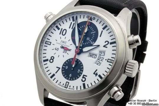 replica IWC Fliegeruhr Doppelchronograph Edition DFB 2008 WATCHES 1 
