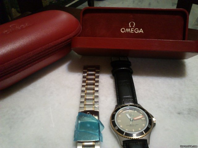 Omega seamaster 120m quartz calypso
