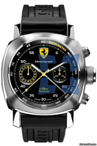 Panerai Ferrari Rattrapante 1/8 second