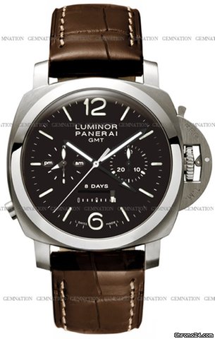Panerai Luminor 1950 Titanium 8 Days Chrono Monopulsante GMT 44mm