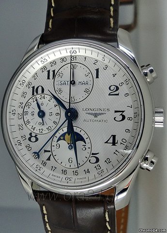 Longines Master Collection Automatic Moonphase Chronograph 40mm