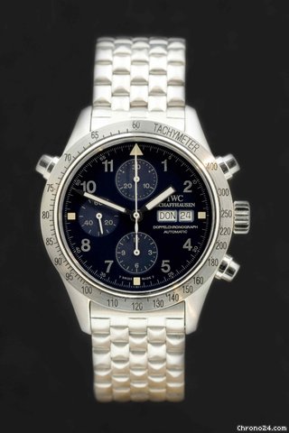 IWC Doppelchrono in Platin (komplett) Absolutes Einzelst��ck