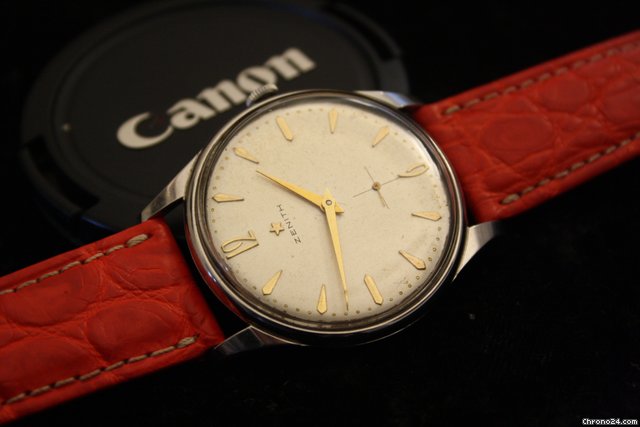 Zenith STELLINA OVERSIZE ACCIAIO VINTAGE 38mm