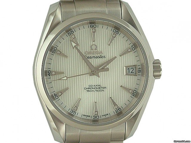 Omega Seamaster Aqua Terra Automatic Diamond Perlmutt 38mm
