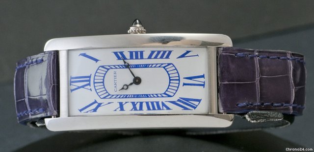 Cartier limited edition 50 pz tank cintre platinum WATCHES 2