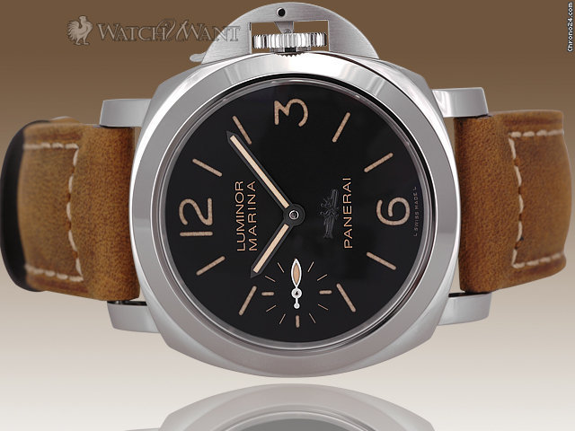 Panerai PAM 417 M Luminor Marina "New York Lady Liberty Boutique - Special Blackseal Edition - 44mm Stainless Steel- Dirty Brown Dial Exclusive - Special Edition ONLY 150 Pieces - Brand New