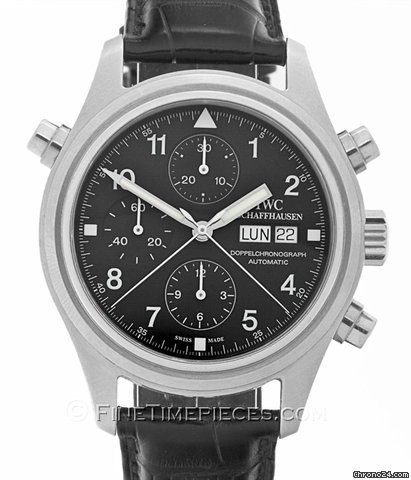 IWC Fliegeruhr Doppelchronograph Klassik - 3713 - 002