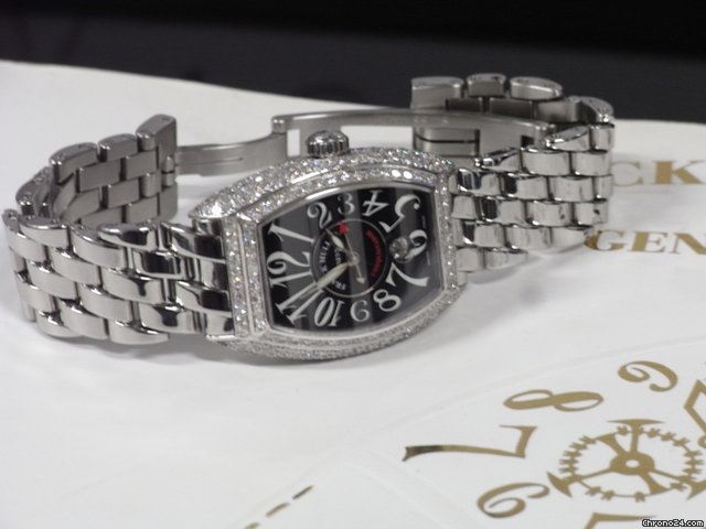 Franck Muller Conquistador 8005 L Custom set diamonds