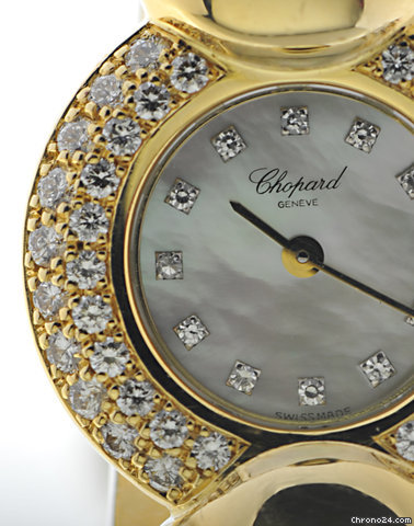 replica Chopard Casmir Ladies 18K. Gelbgold WATCHES 1 