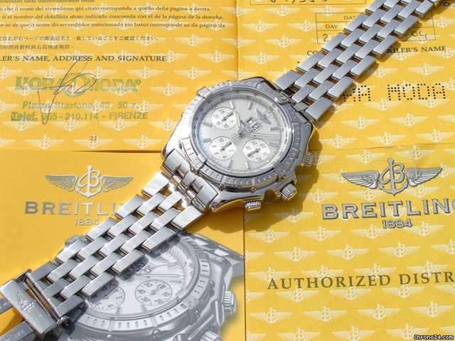 Breitling Crosswind Special MOP 750/18K WG