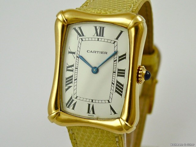 Cartier Vintage Louis Cartier Bamboo Jumbo