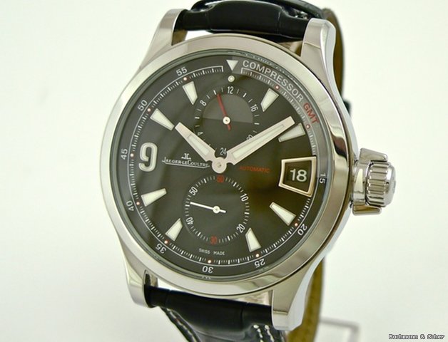 Jaeger-LeCoultre Master Compressor GMT, Stainless Steel
