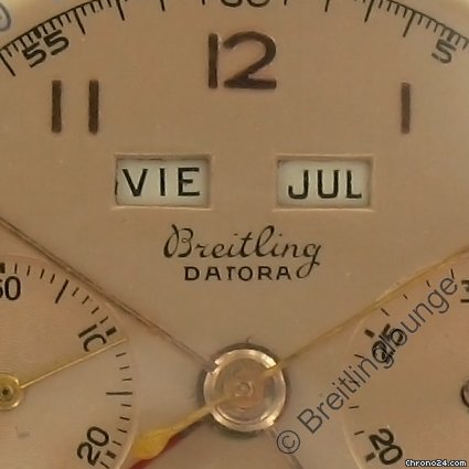 replica Breitling Datora 785  18 Kt Gold  Dato-Compax NOS WATCHES 1 