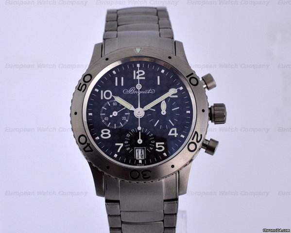 Breguet Type XX Transatlantique Titanium / Titanium Carbon Fibre Dial
