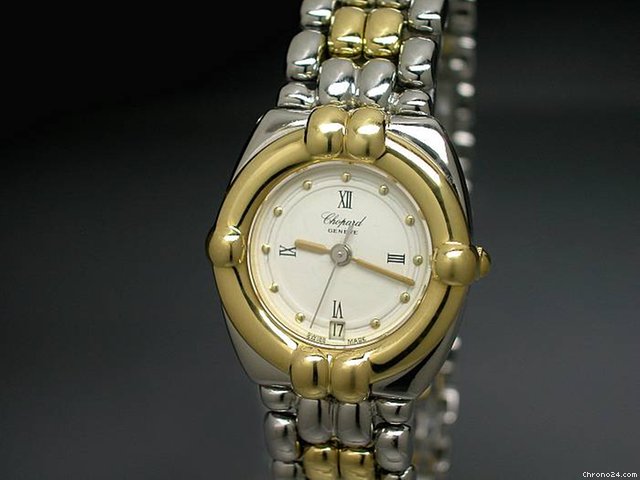 replica Chopard "GSTAAD" Edelstahl/18K Gelbgold WATCHES 1 