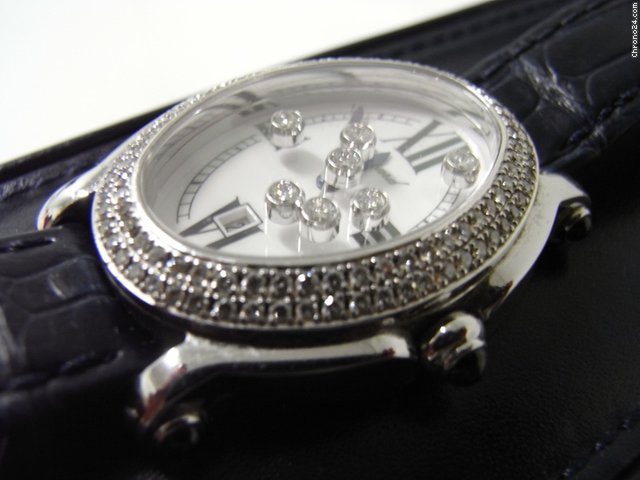 Chopard Happy Sport Steel 7 Floating Diamonds Mint Condition