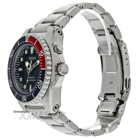 replica Seiko Blue Dial Stainless Steel Kinetic Dive Mens Watch SKA369 WATCHES 1