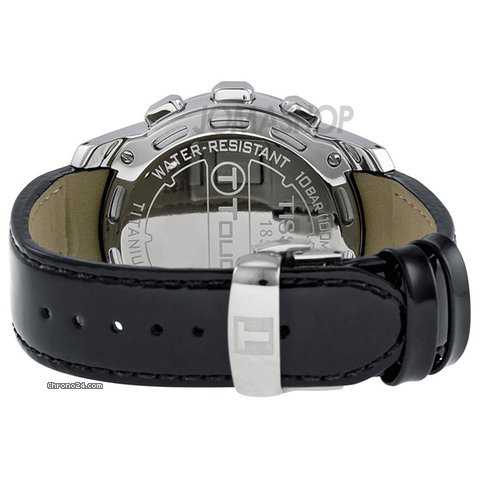 replica Tissot T-Touch II Black Mother of Pearl Diamond Titanium Ladies Watch T0472204612600 WATCHES 1 