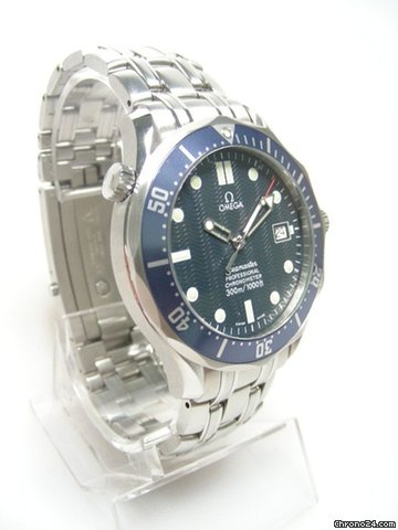 replica Omega Seamaster Professional plongee 300m diver full steel/complet acier cadran bleu dial WATCHES 1 