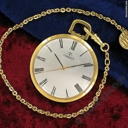 Tissot Pocket Watch 18 Kt Gold Frackuhr