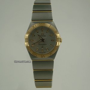 Omega CONSTELLATiON STEEL & GOLD LADY SiZE
