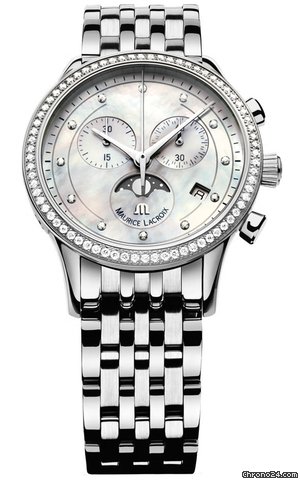Maurice Lacroix Les Classiques Phase de Lune Chrono Ladies