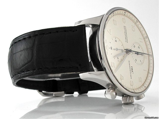 IWC PORTUGIESER CHRONOGRAPH RATTRAPANTE 3712 40 mm 950/- Pla WATCHES 2