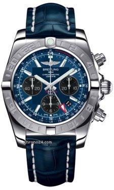 Breitling Chronomat 44 GMT Croco Strap
