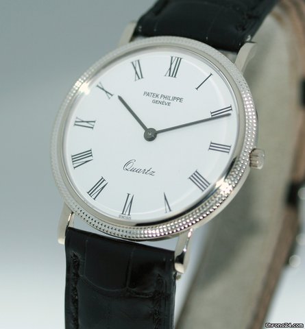 replica Patek Philippe White Gold Calatrava from 1978 WATCHES 1 