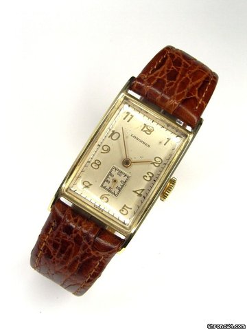 Longines Tank 14k goud