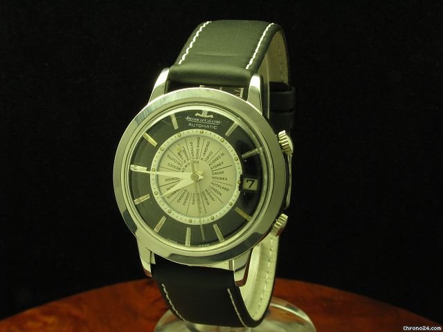 Jaeger-LeCoultre Memovox Edelstahl Worldtimer Automatic Herrenuhr